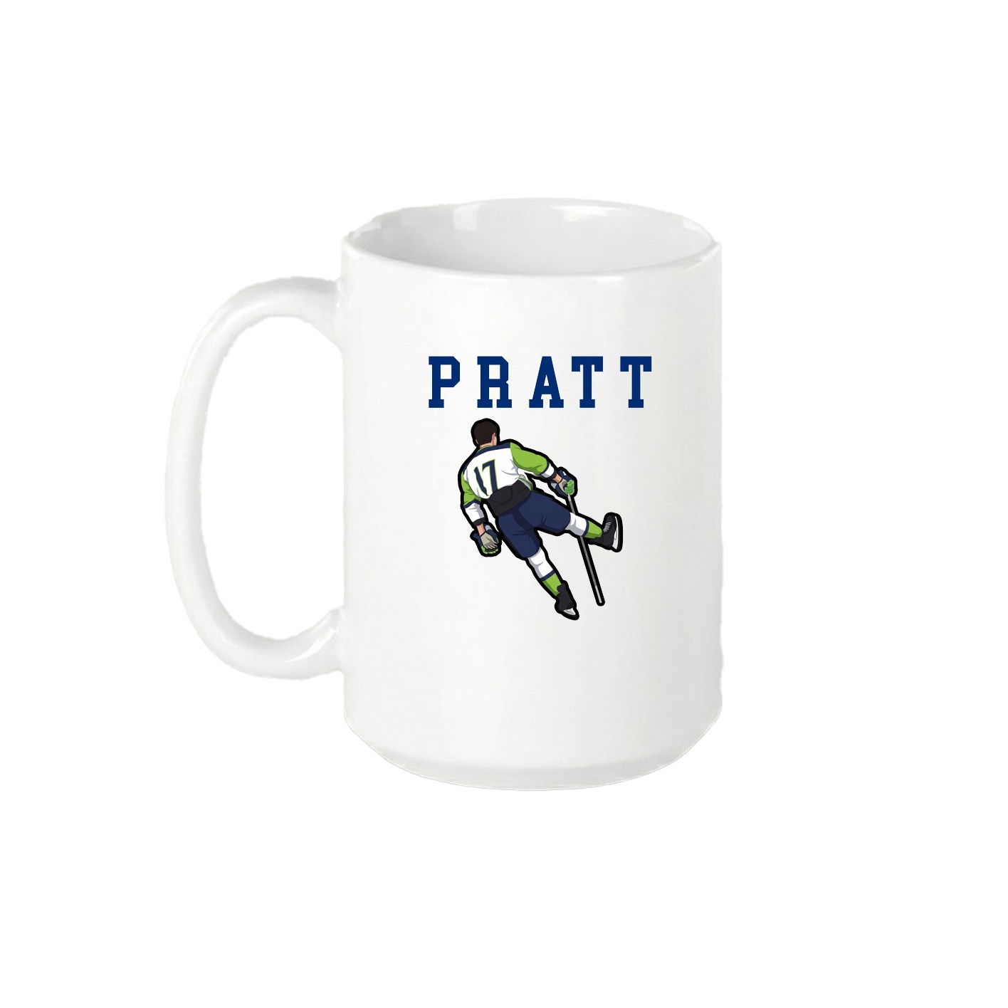 15oz Coffee Mug — Shirsey in White