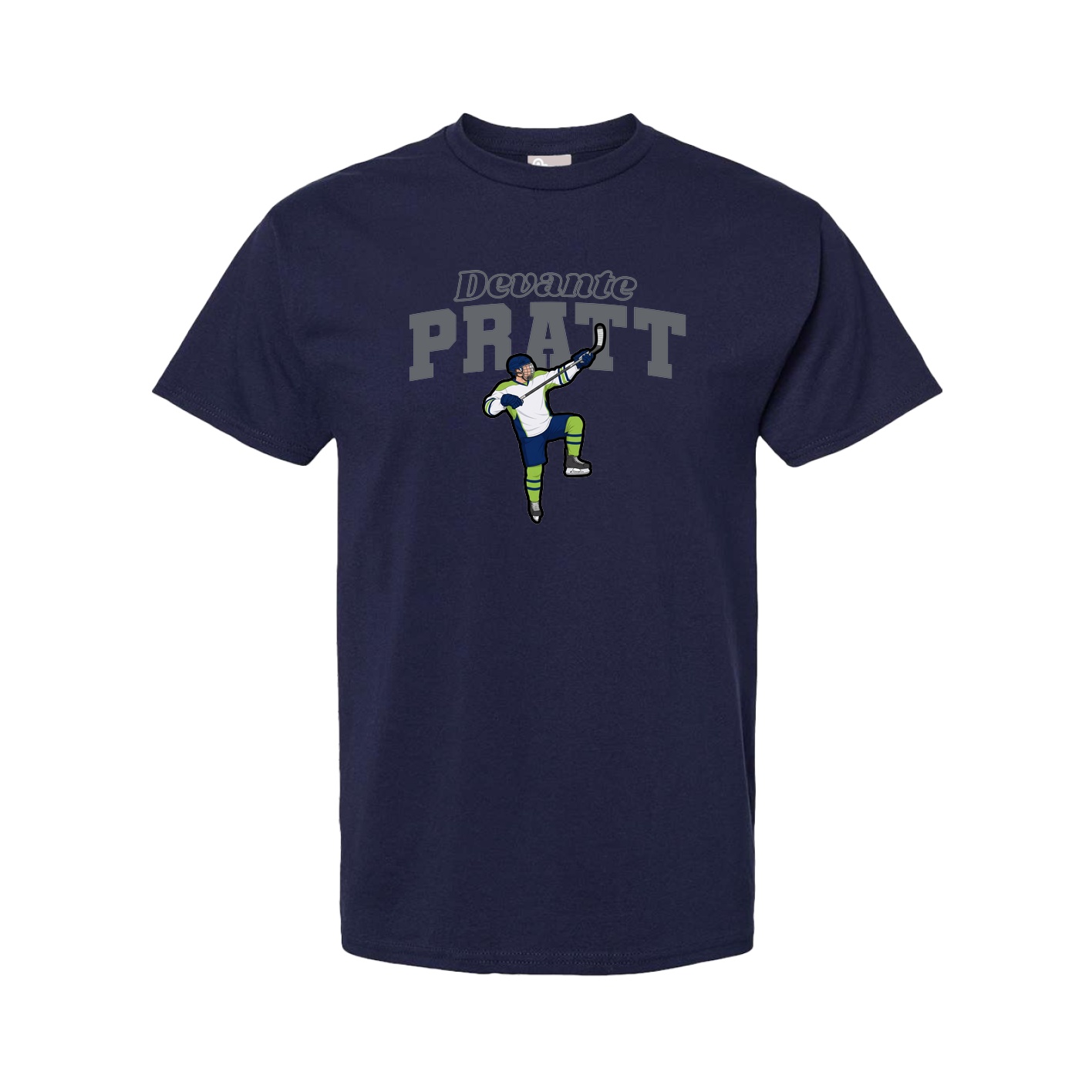 Tee — Name Arch in Navy