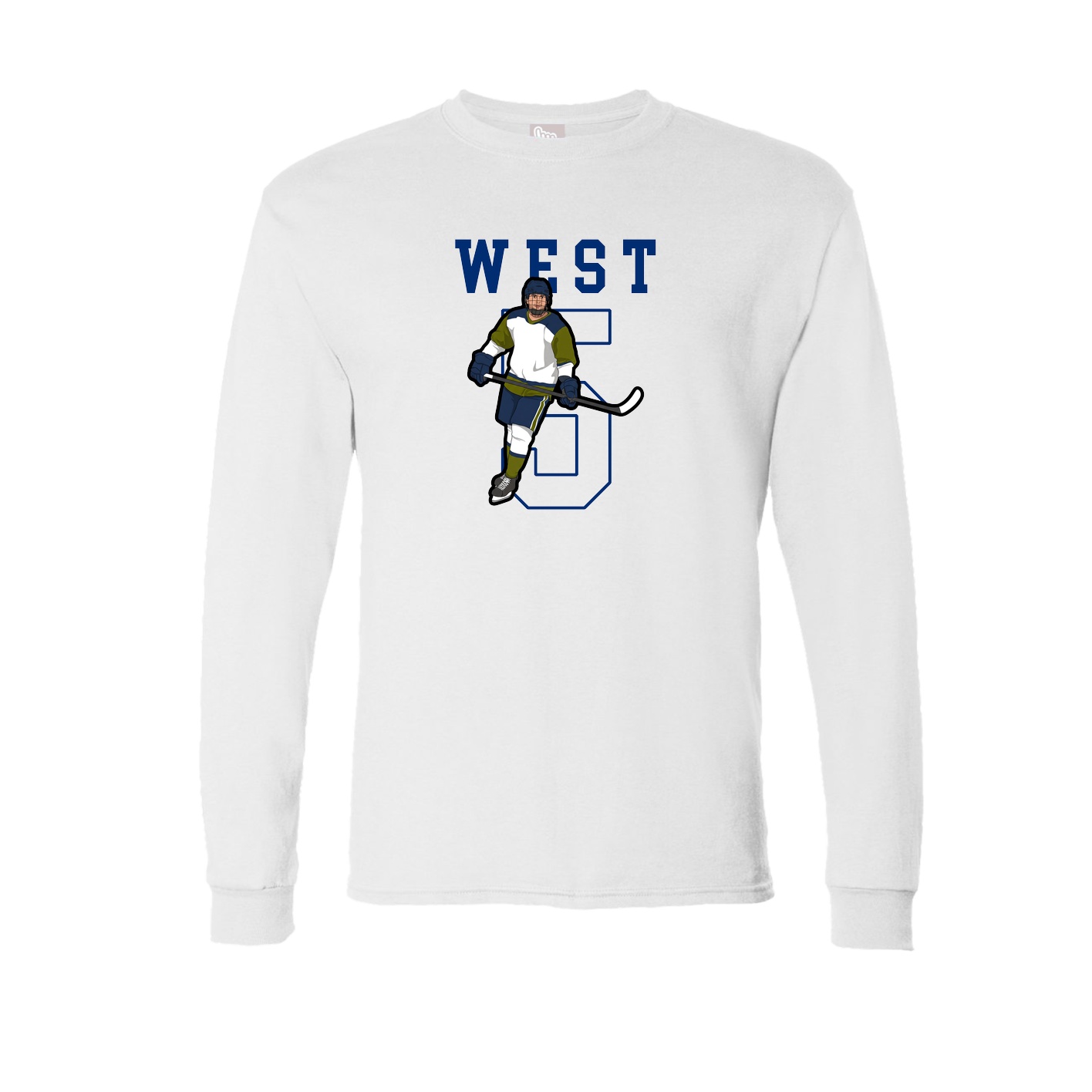 Long Sleeve Tee — Shirsey in White