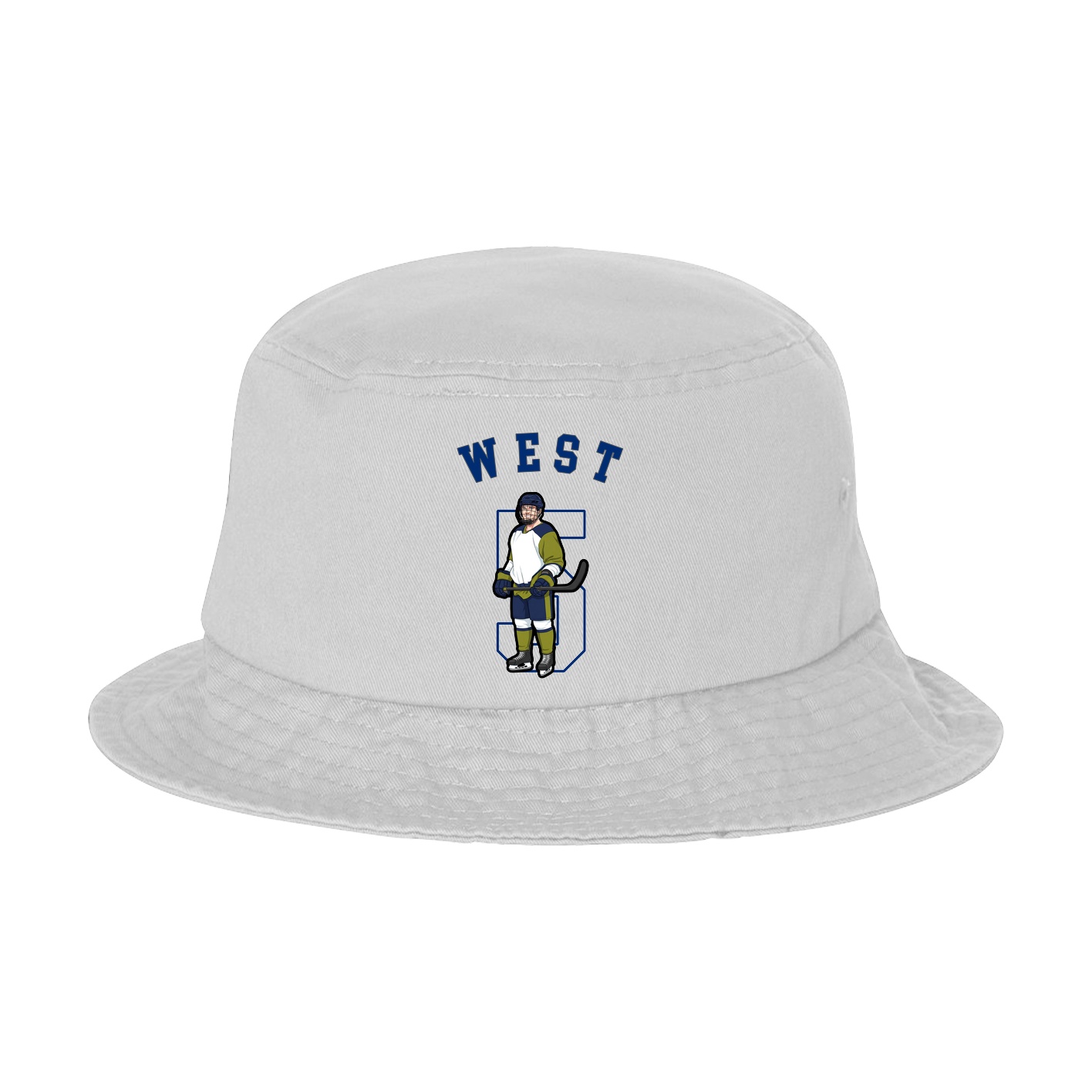 Bucket Cap — Shirsey Arch in White