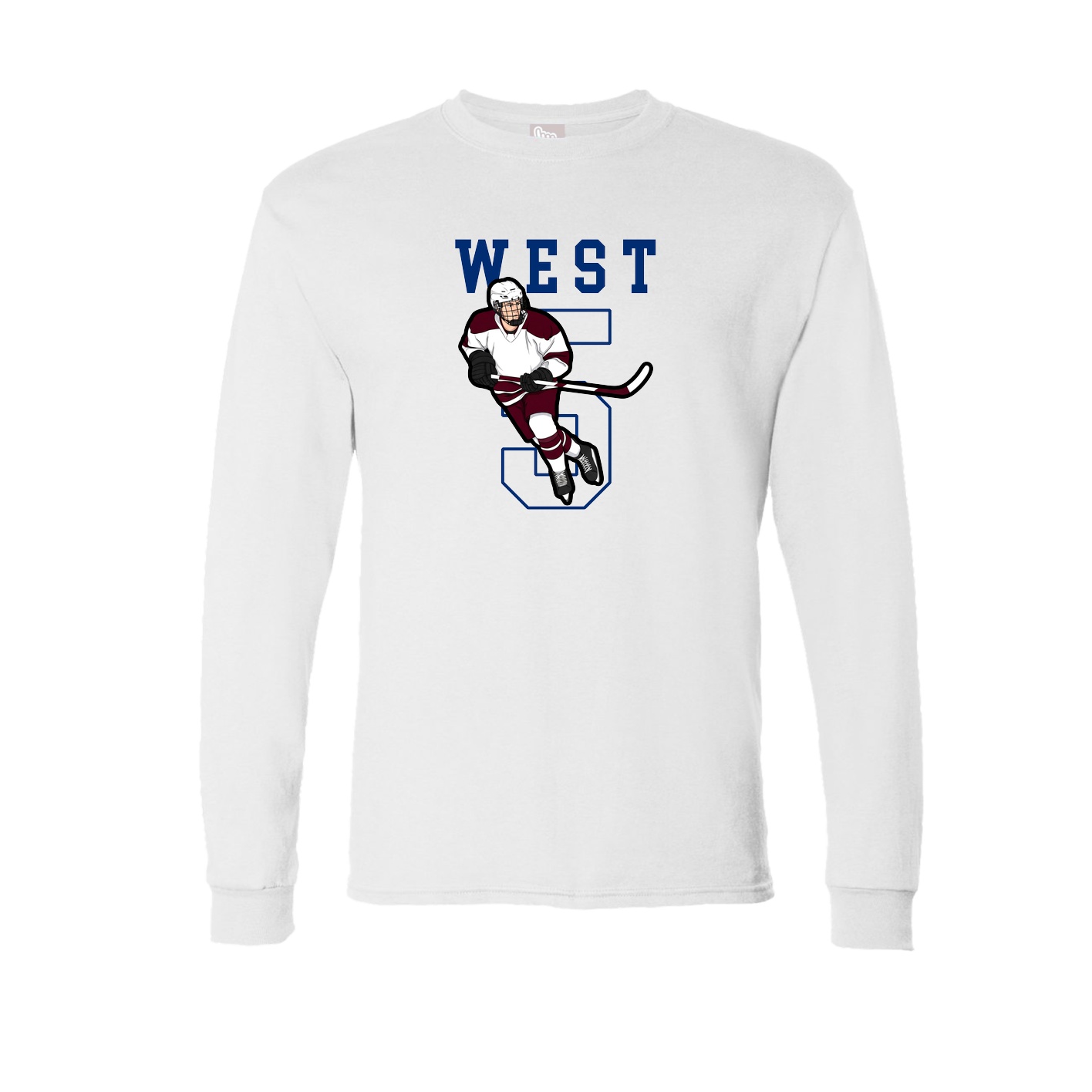 Long Sleeve Tee — Shirsey in White
