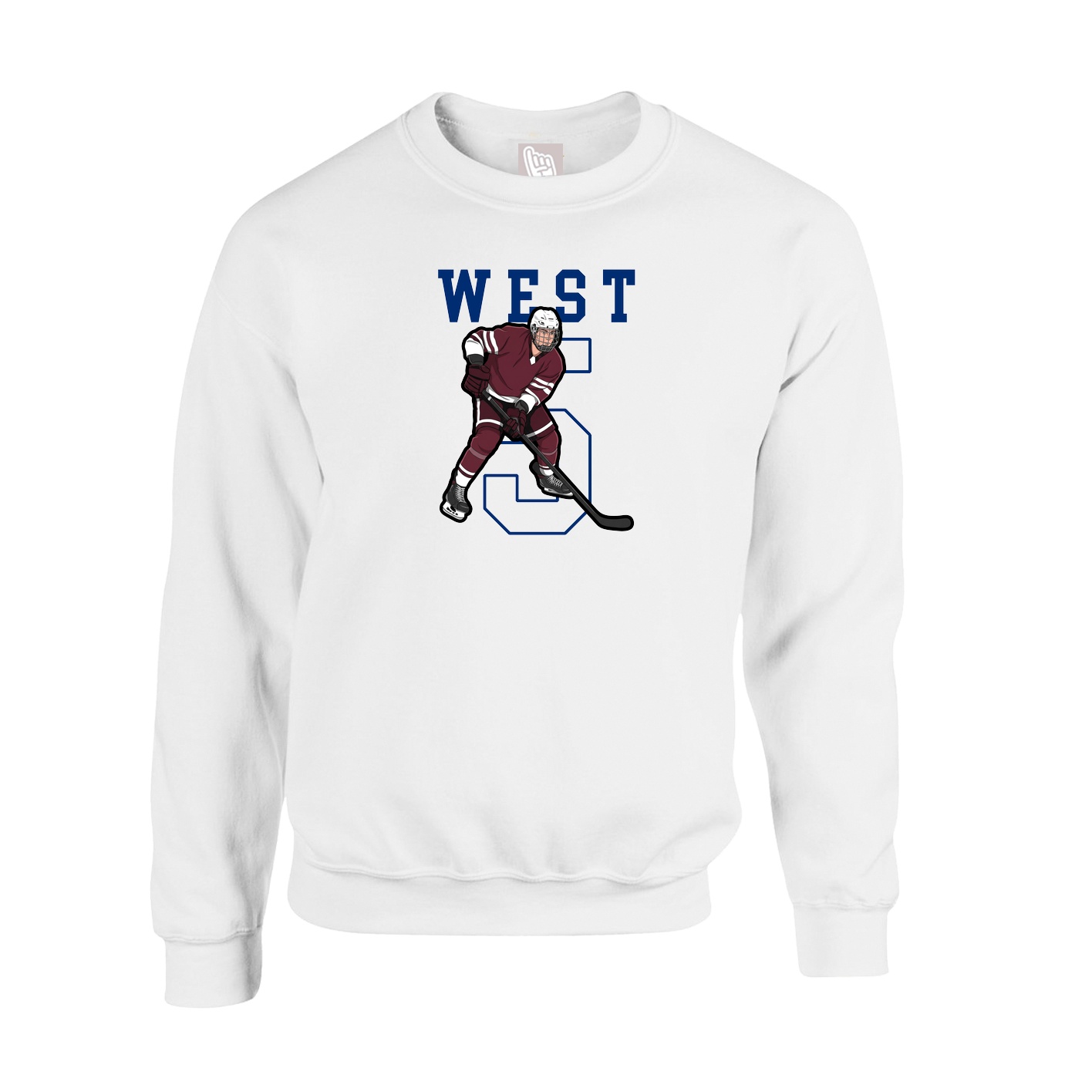 Fleece Crew — Shirsey in White