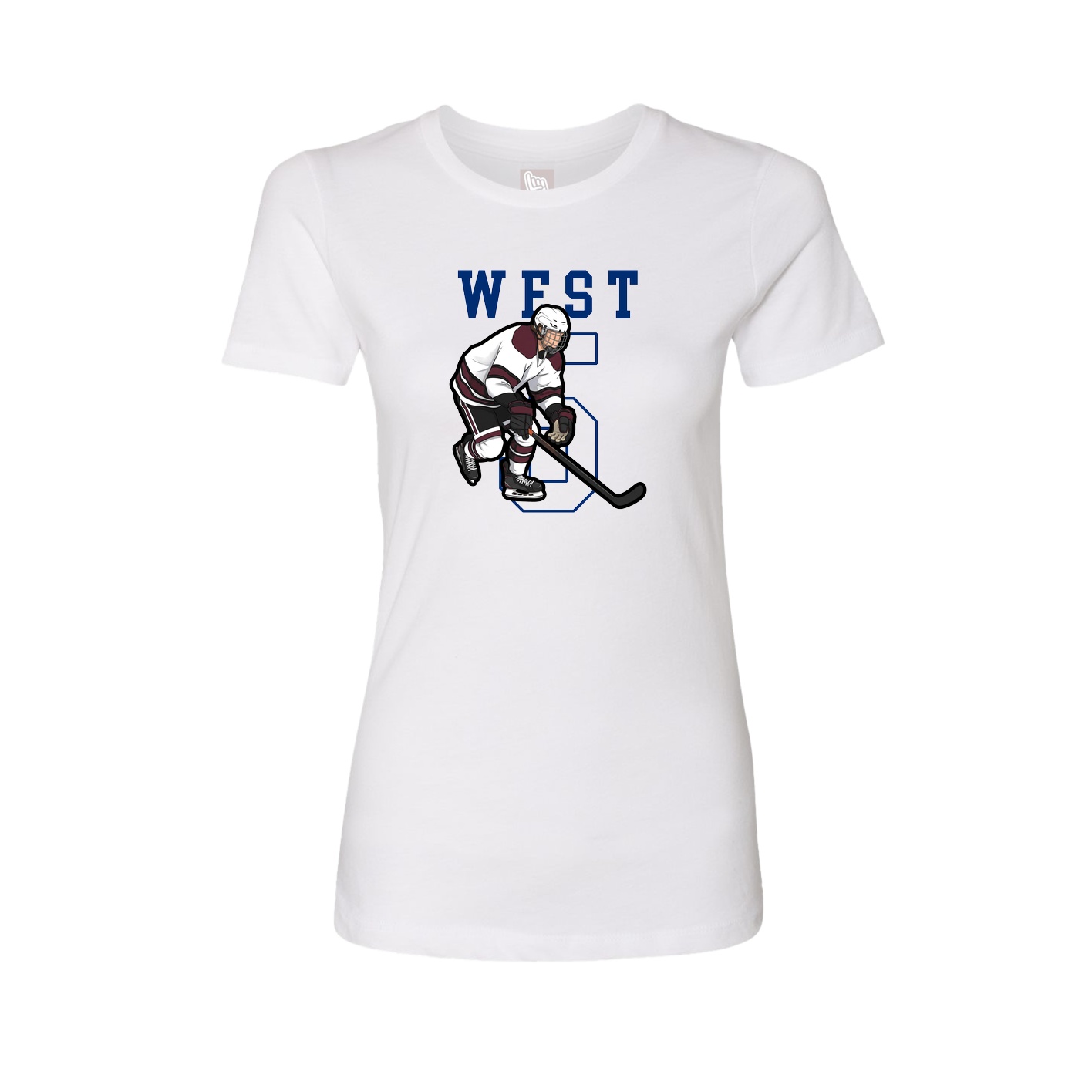 Fitted Women's Tee — Shirsey in White