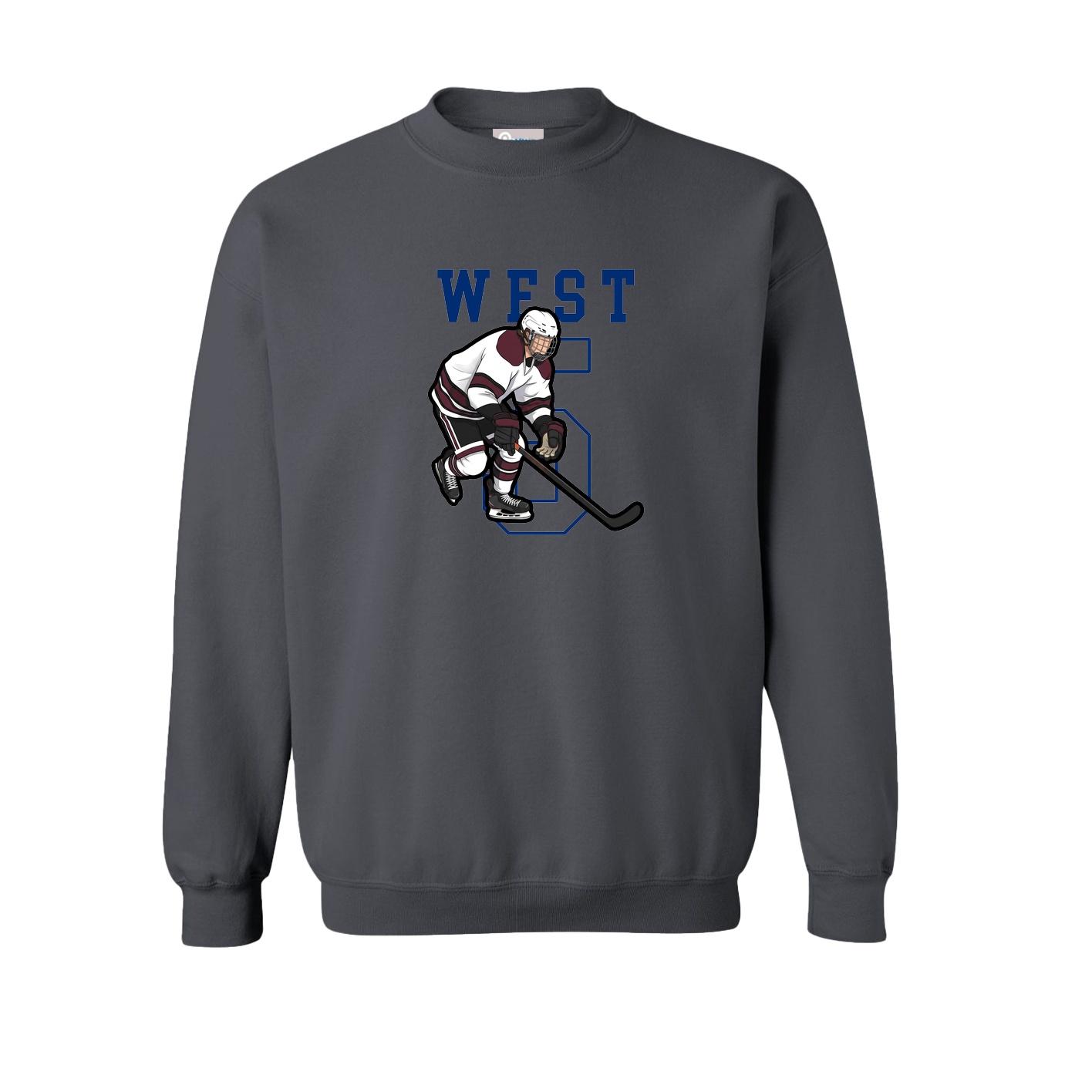 Fleece Crew — Shirsey in Grey