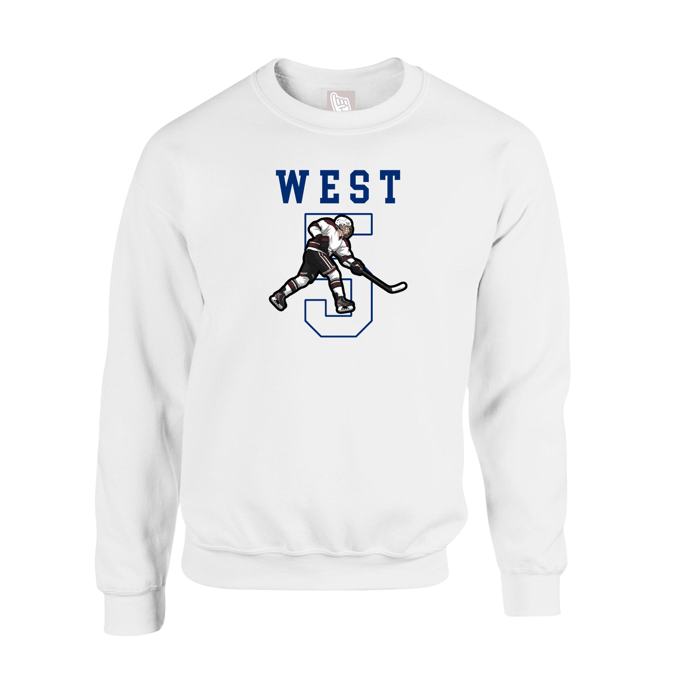 Fleece Crew — Shirsey in White