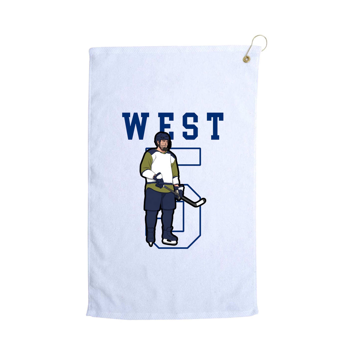 Golf Towel — Shirsey in White