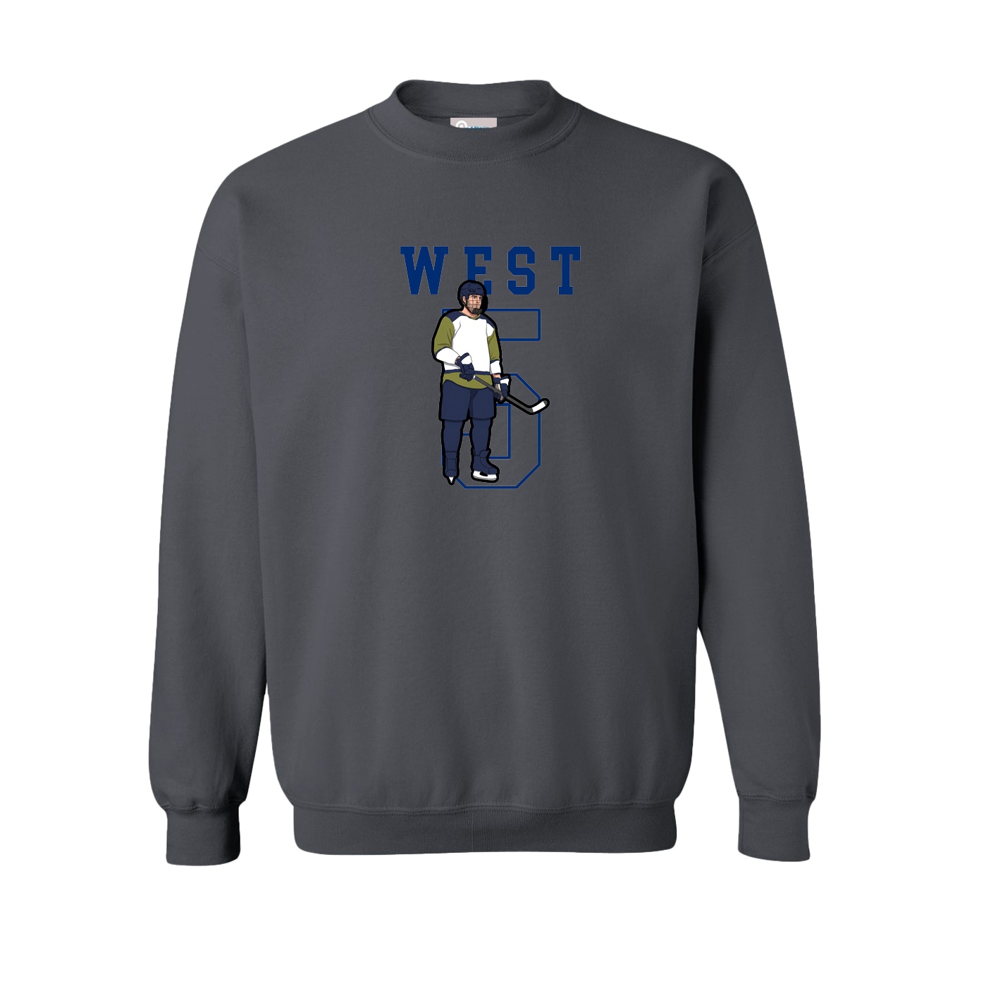 Fleece Crew — Shirsey in Grey