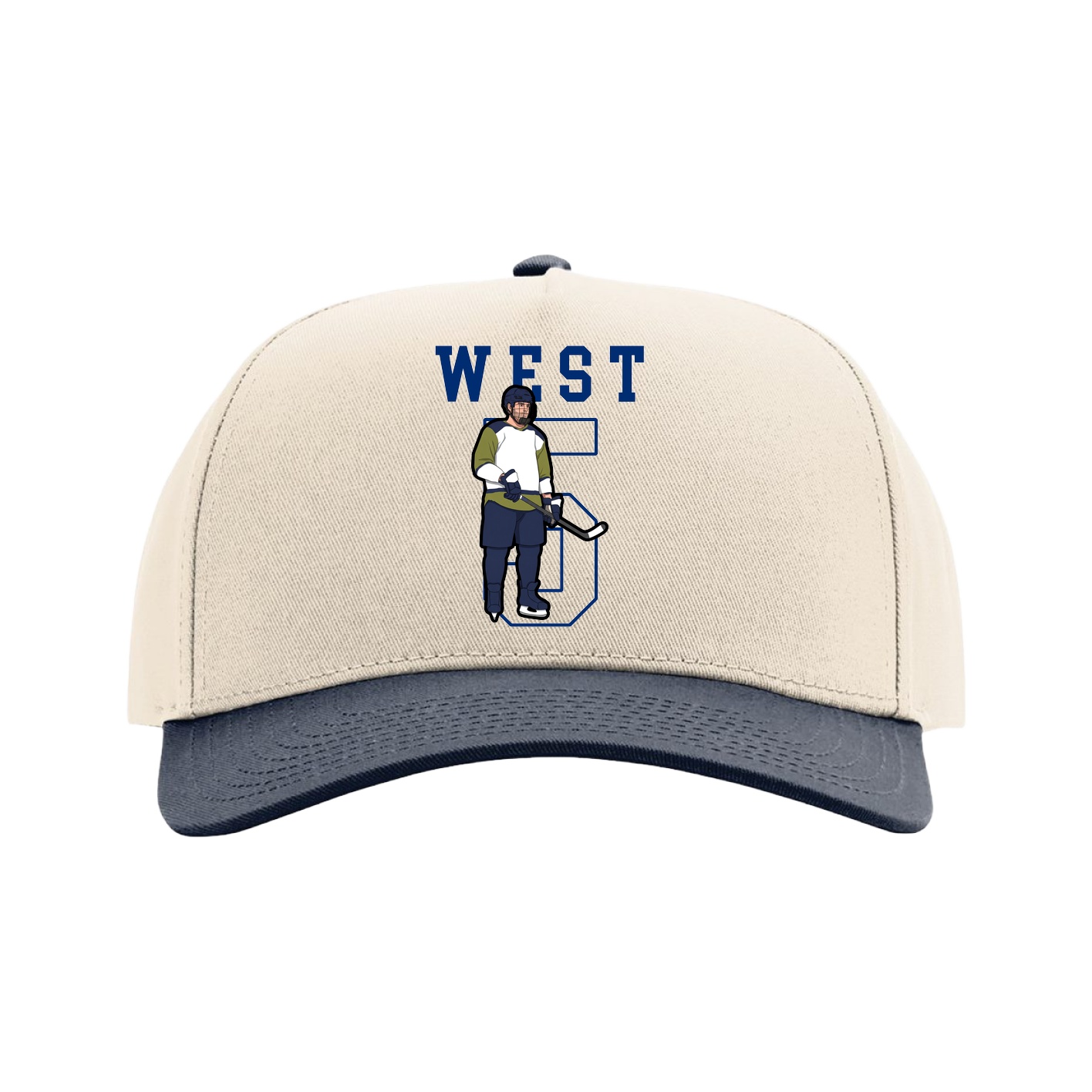 Full Fabric Five-Panel Champ Cap
