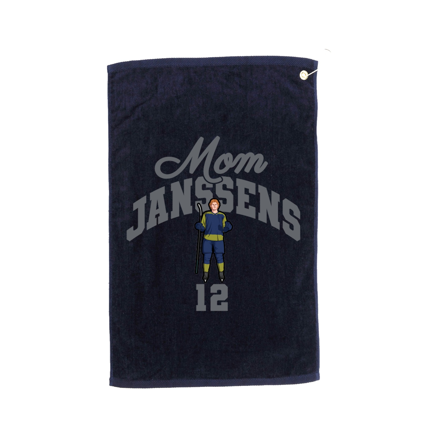 Golf Towel — Mothers Day Arch in Navy