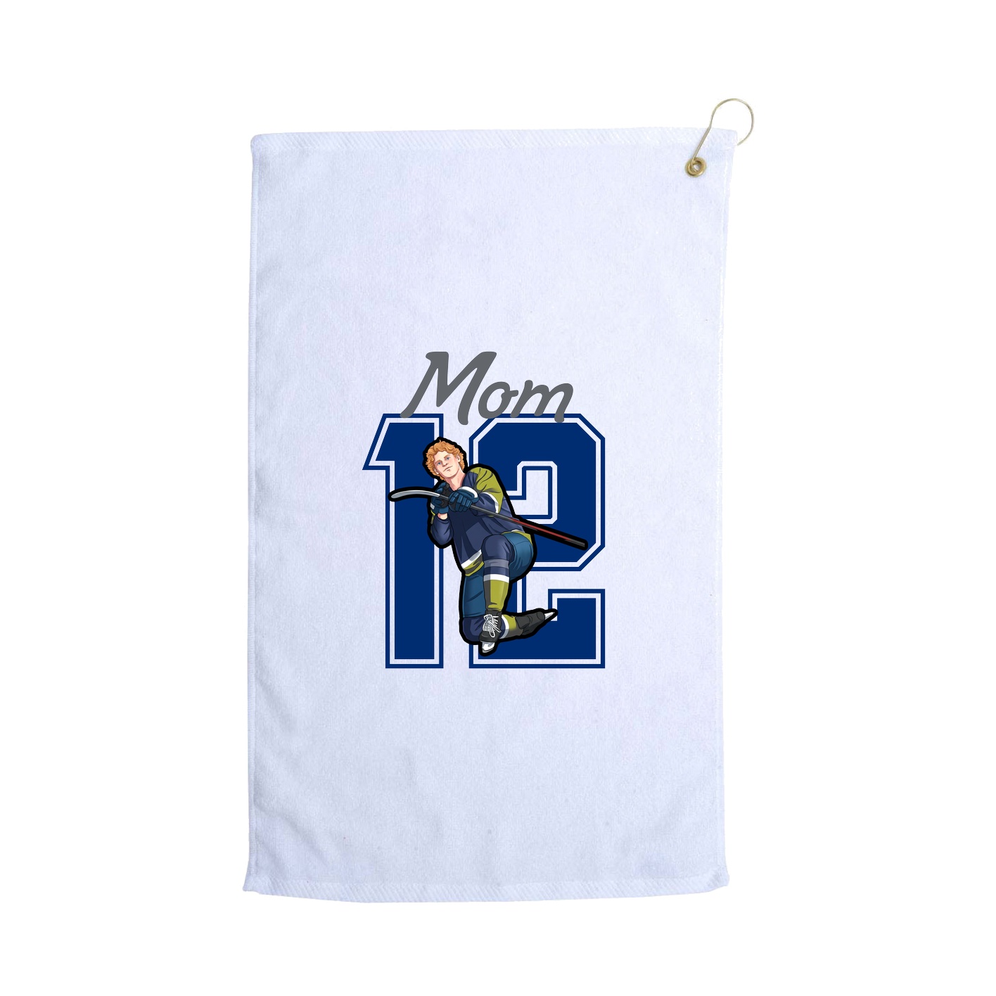 Golf Towel — Mothers Day Shirsey in White