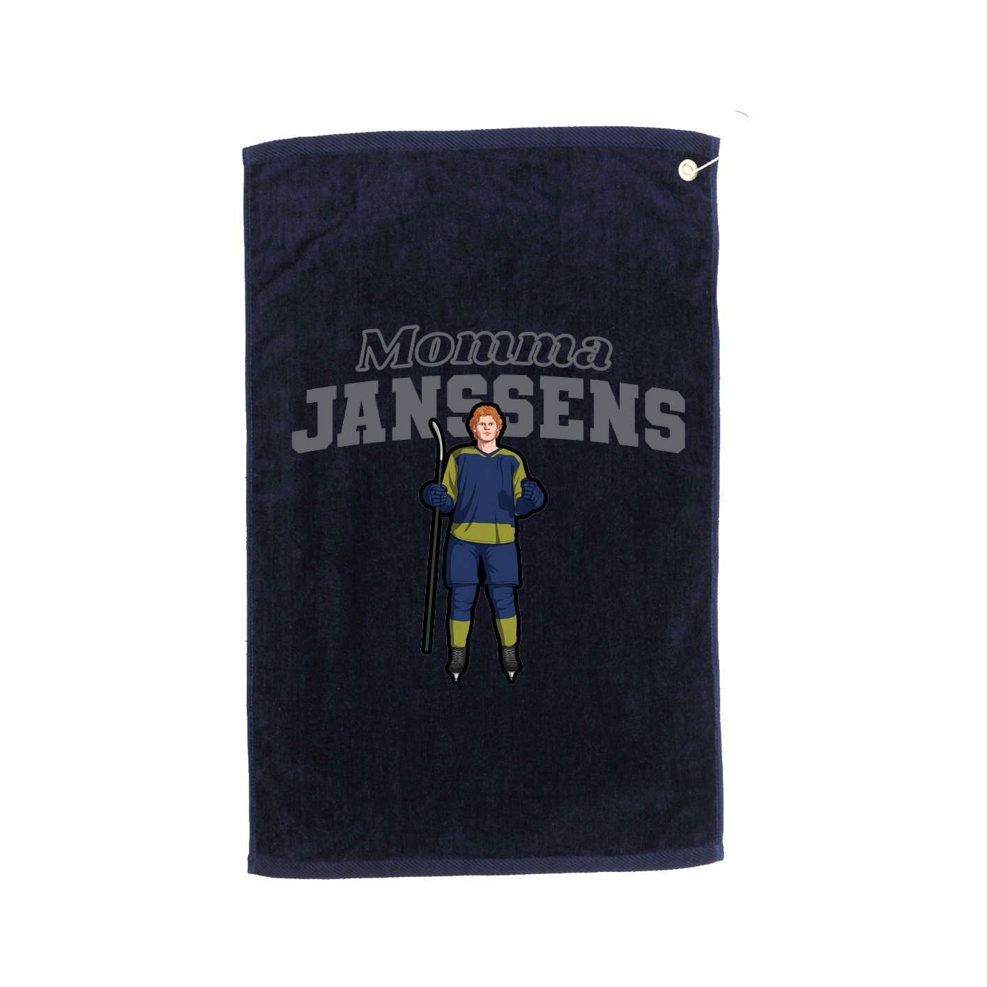 Golf Towel — Mothers Day Block in Navy