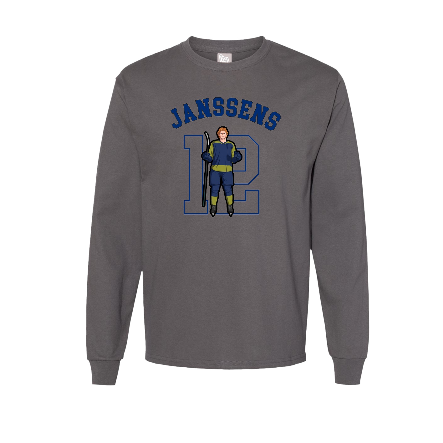 Long Sleeve Tee — Shirsey Arch in Grey