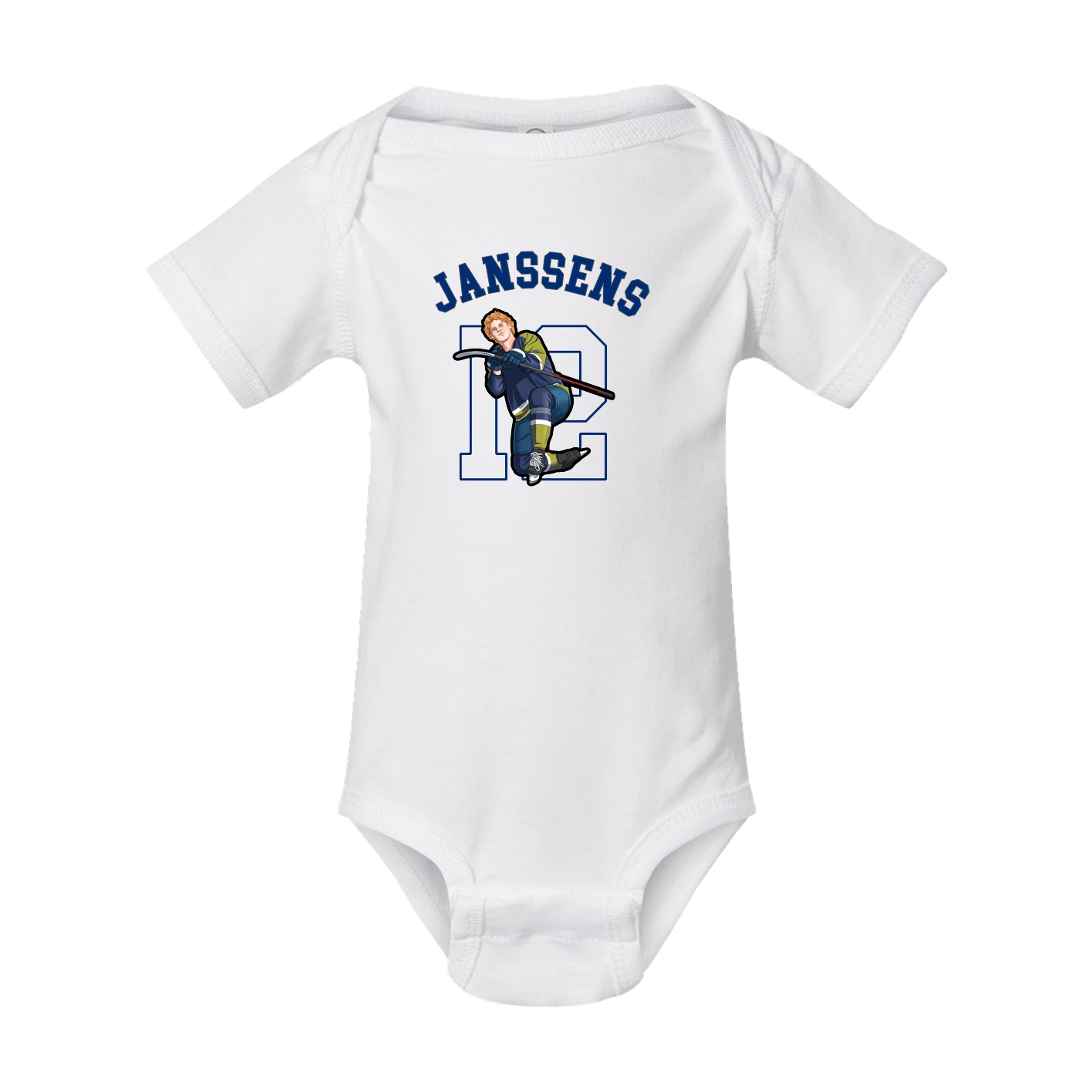 Baby Onesie — Shirsey Arch in White
