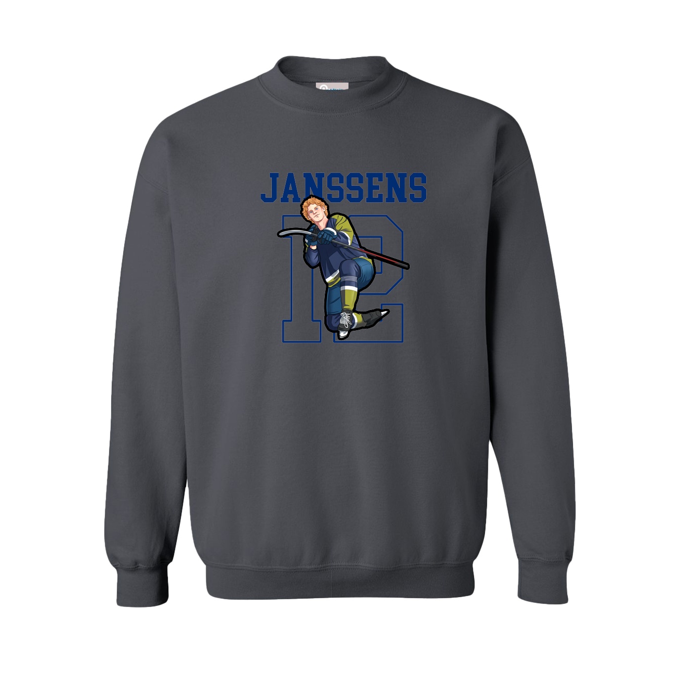 Fleece Crew — Shirsey in Grey
