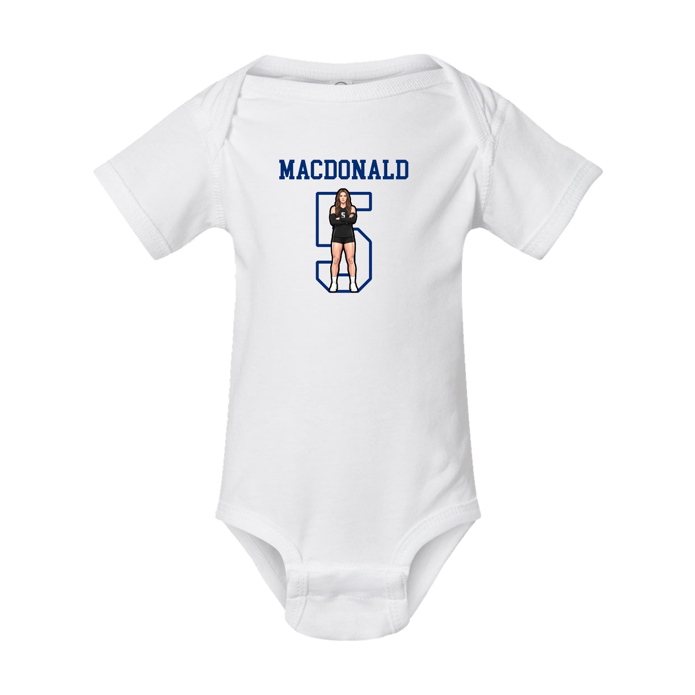 Baby Onesie — Shirsey in White
