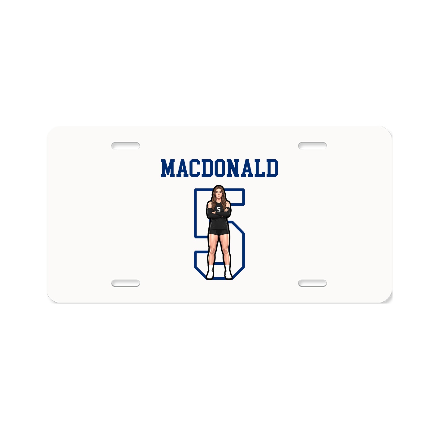 License Plate — Shirsey in Classic