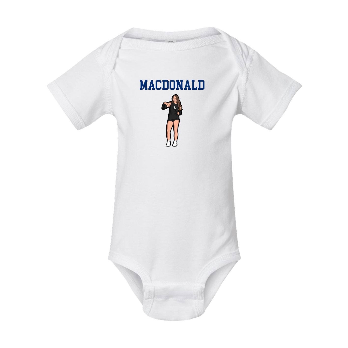 Baby Onesie — Shirsey in White