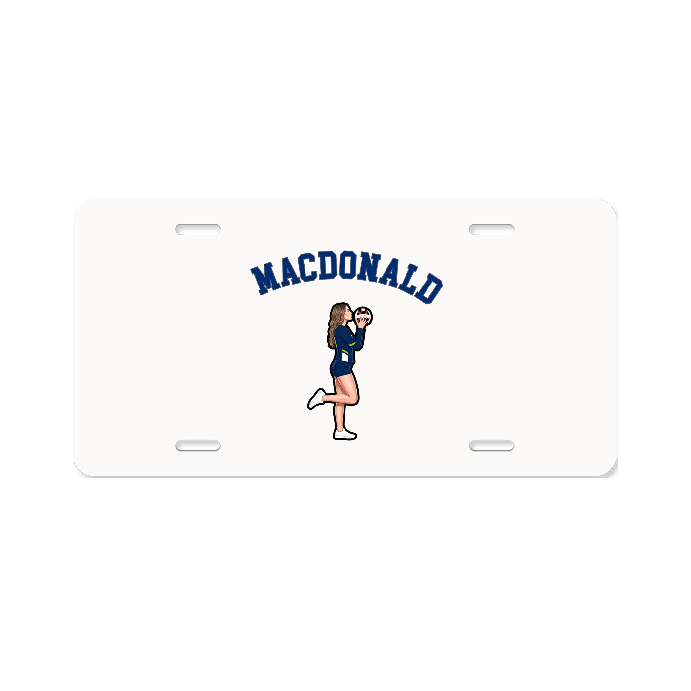 License Plate — Shirsey Arch in Classic