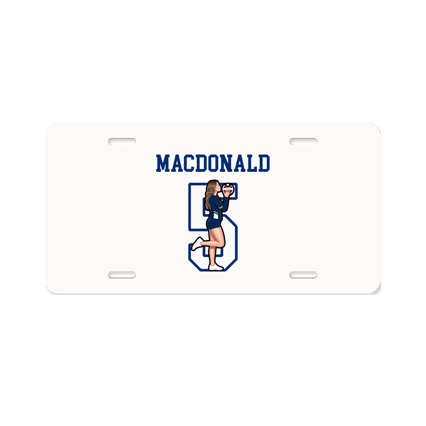 License Plate — Shirsey in Classic