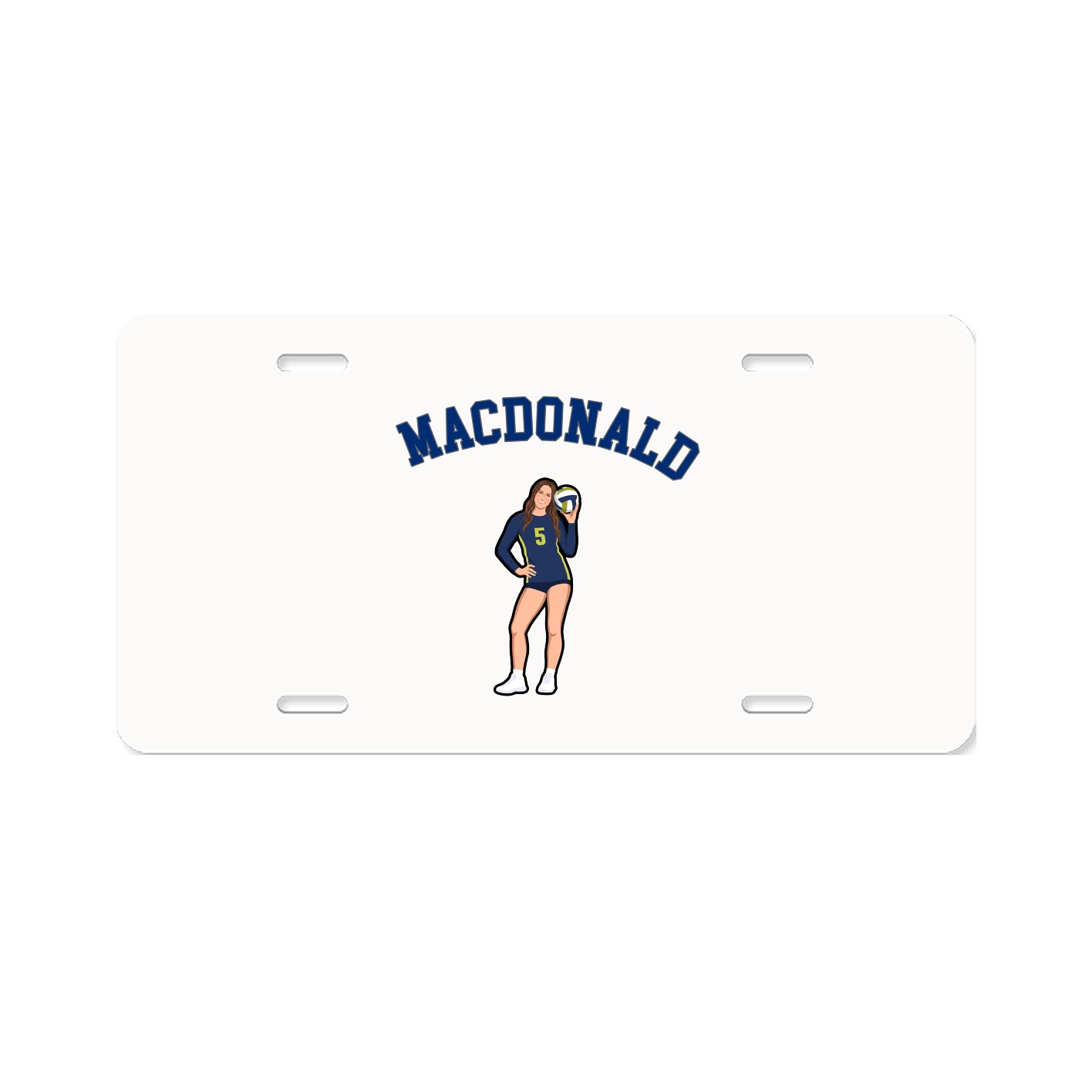 License Plate — Shirsey Arch in Classic