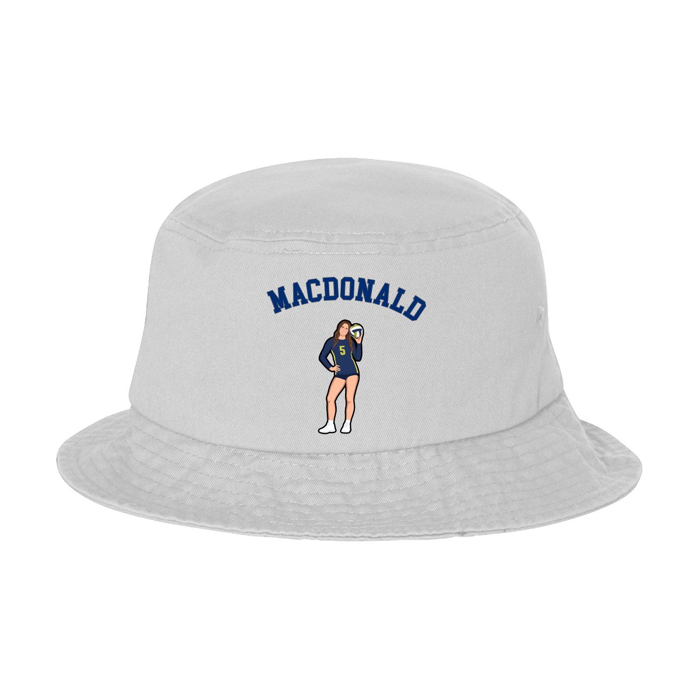 Bucket Cap — Shirsey Arch in White