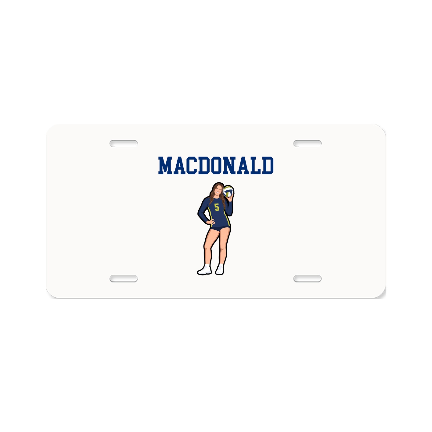 License Plate — Shirsey in Classic