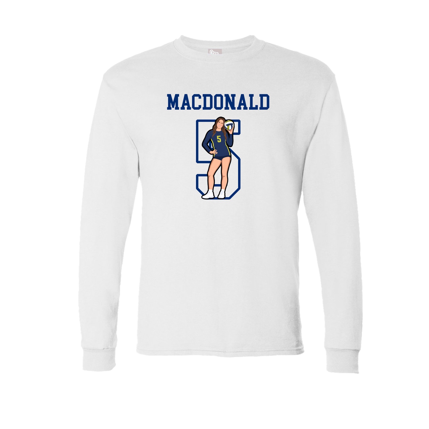Long Sleeve Tee — Shirsey in White