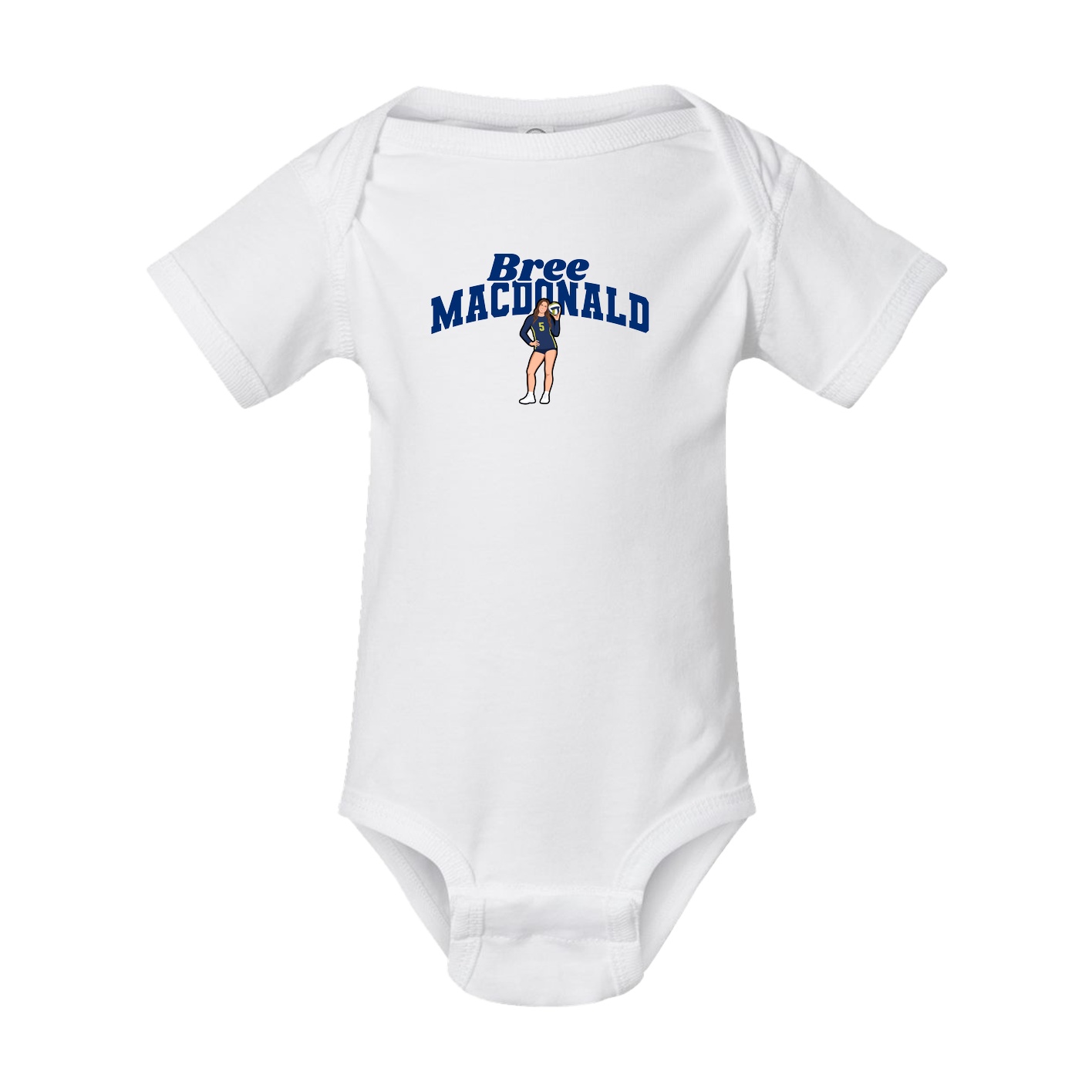 Baby Onesie — Signature Arch in White