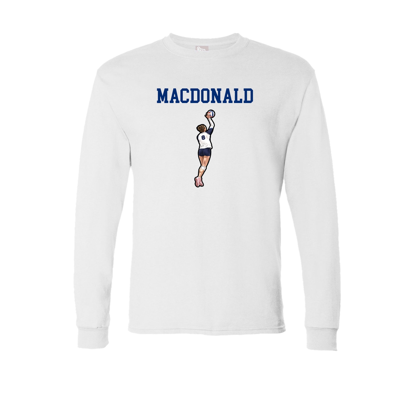 Long Sleeve Tee — Shirsey in White