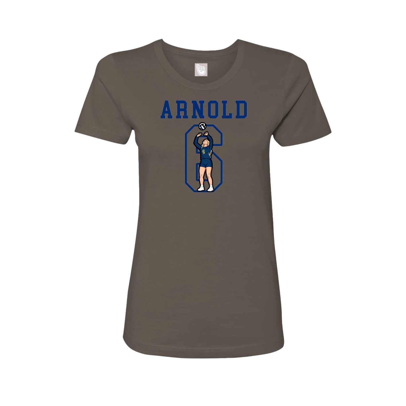 Fitted Women's Tee — Shirsey in Grey