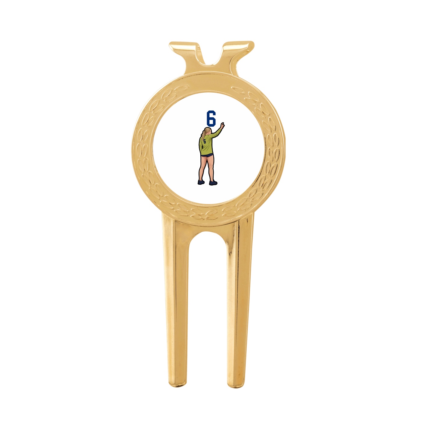 Divot Tool with Ball Marker — Number Top in Classic