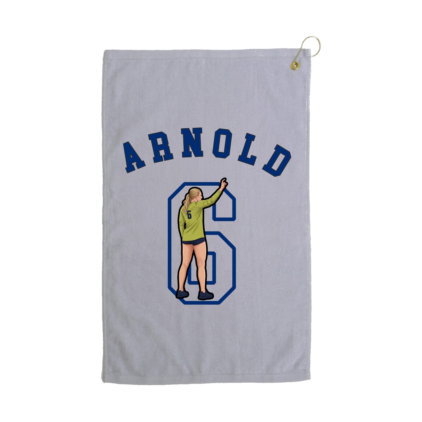 Golf Towel — Shirsey Arch in Grey