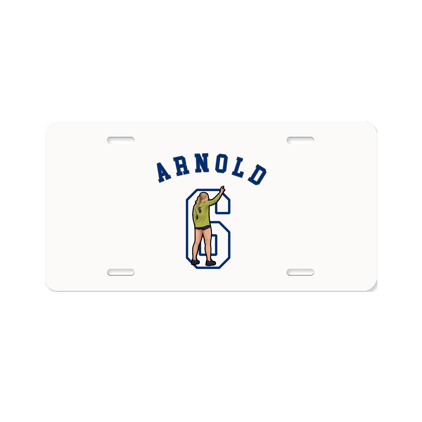 License Plate — Shirsey Arch in Classic