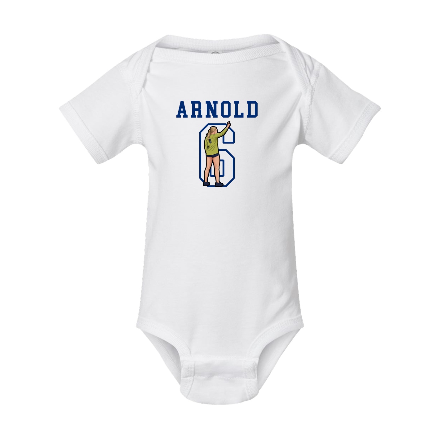 Baby Onesie — Shirsey in White