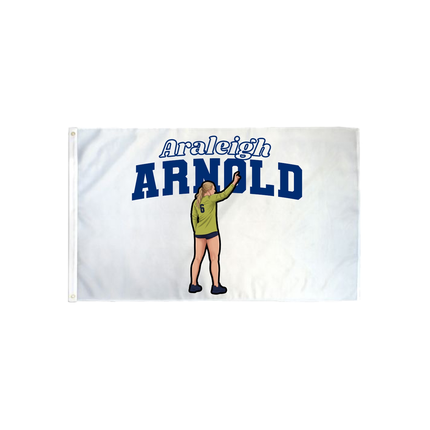 3x5 Flag — Name Arch in Classic