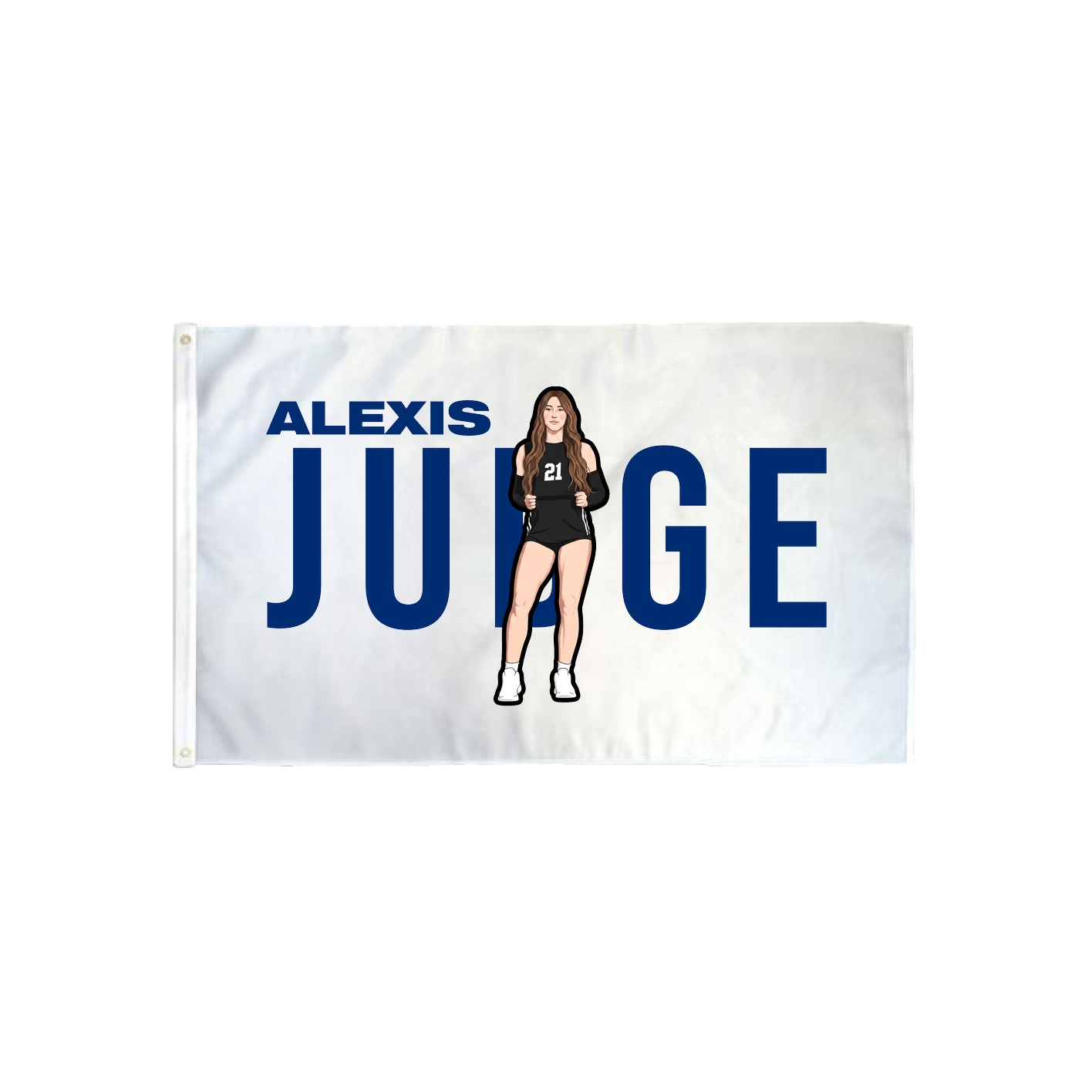 3x5 Flag — Player Name in Classic