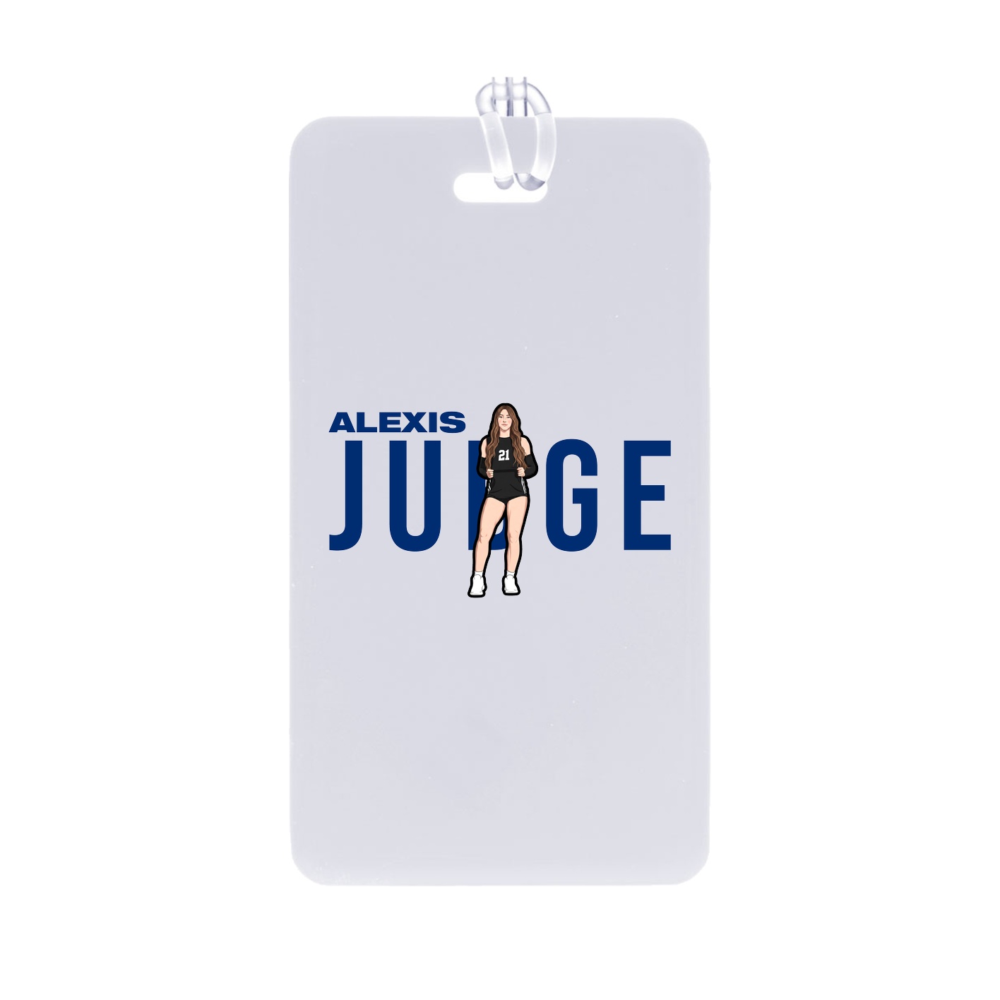 Bag Tag — Player Name in Classic