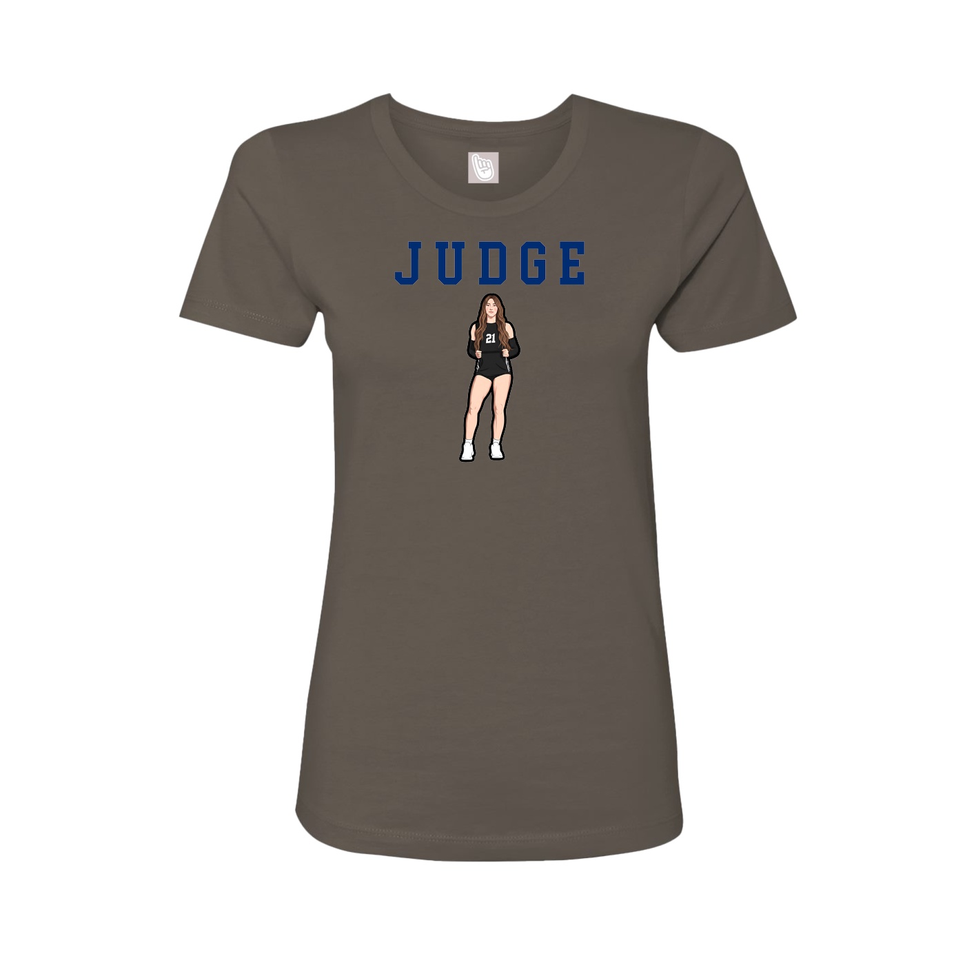 Fitted Women's Tee — Shirsey in Grey