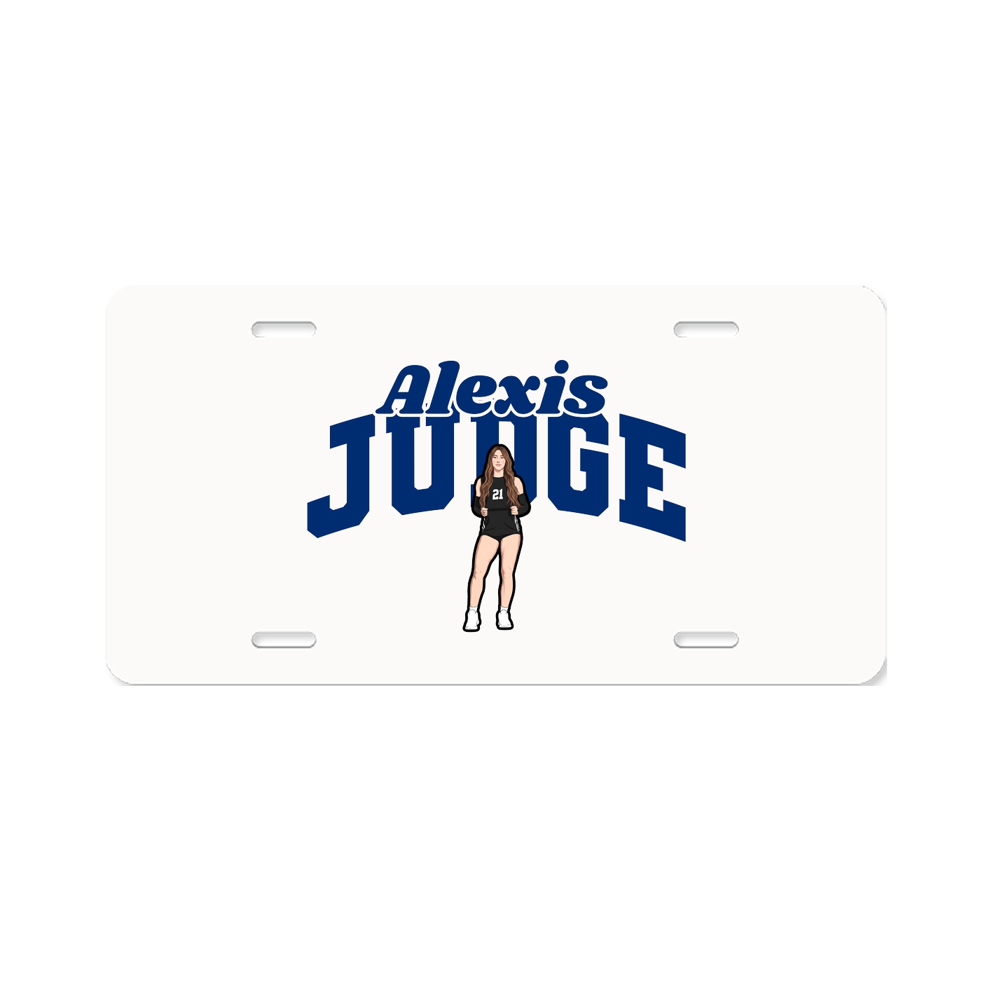 License Plate — Signature Arch in Classic