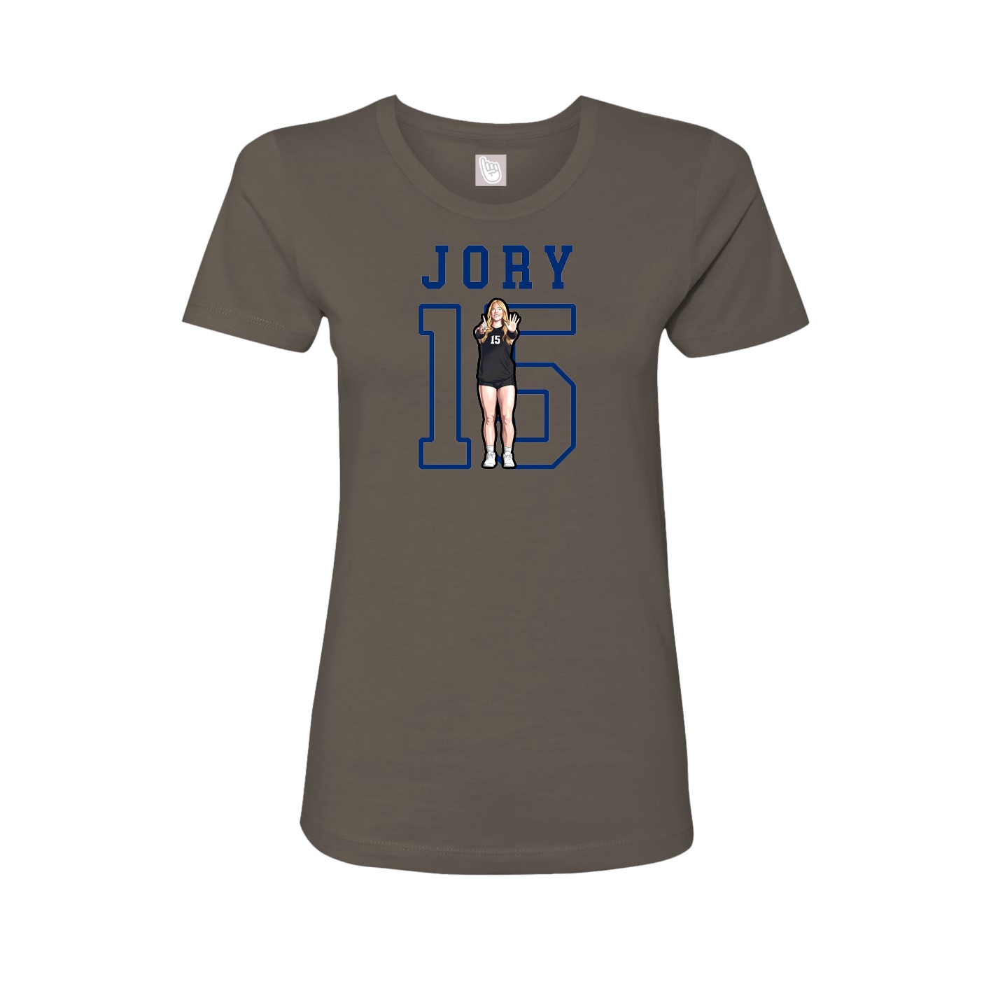 Fitted Women's Tee — Shirsey in Grey