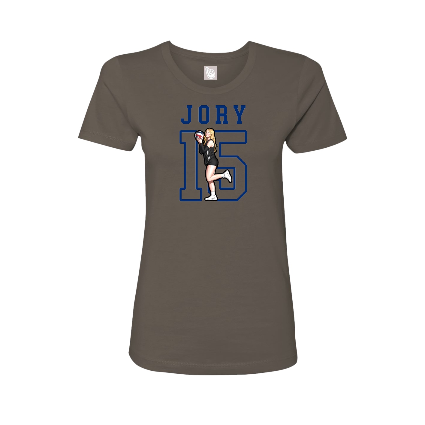 Fitted Women's Tee — Shirsey in Grey