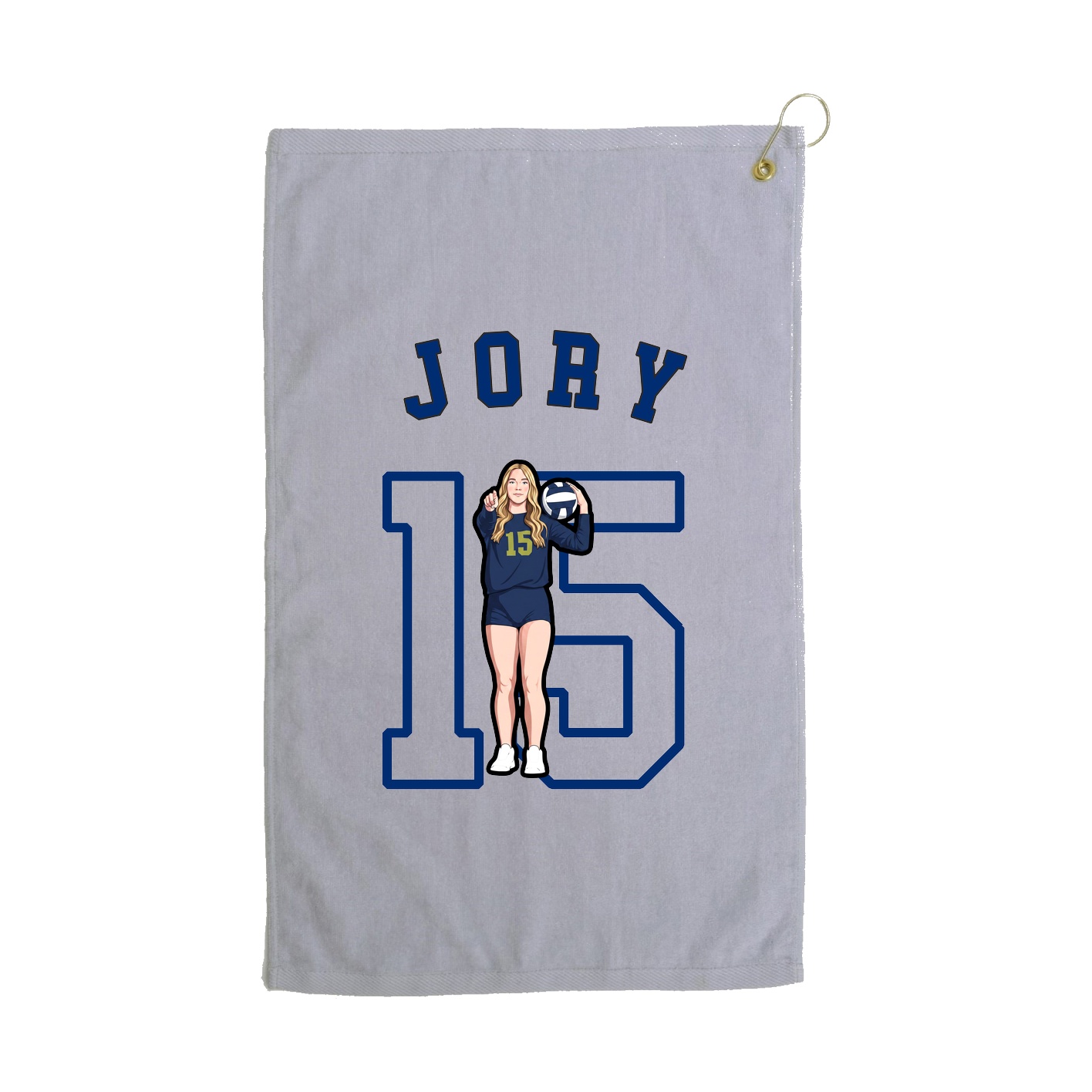 Golf Towel — Shirsey Arch in Grey