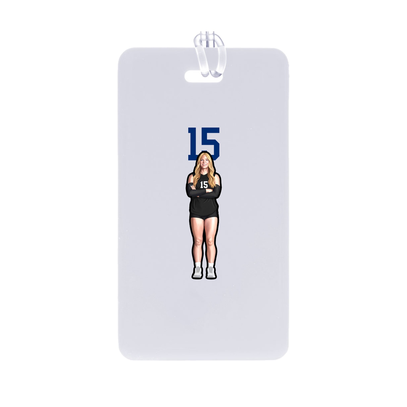 Bag Tag — Number Top in Classic