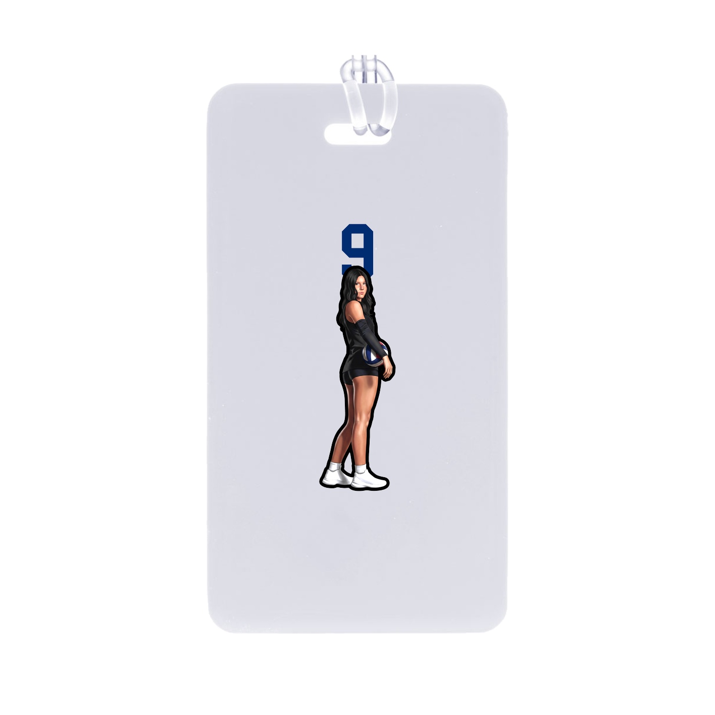 Bag Tag — Number Top in Classic