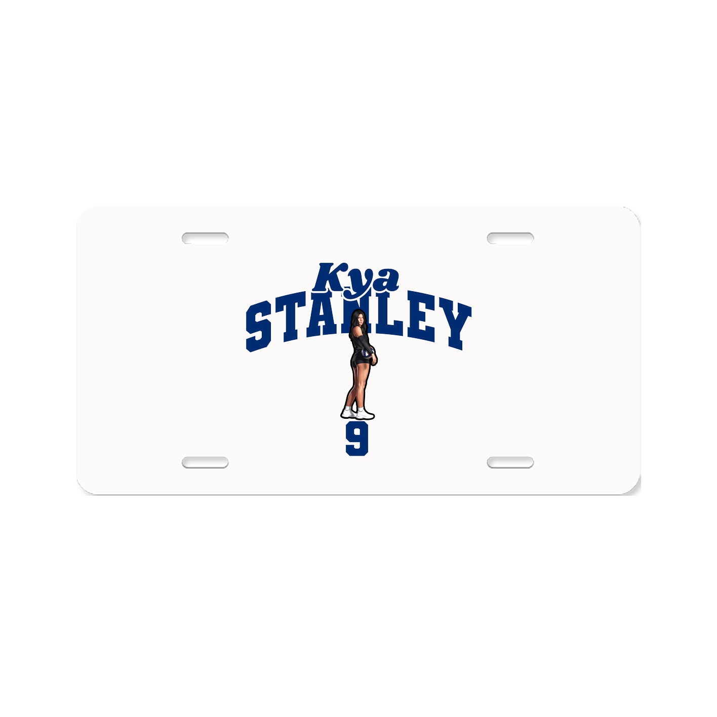 License Plate — Signature Arch in Classic