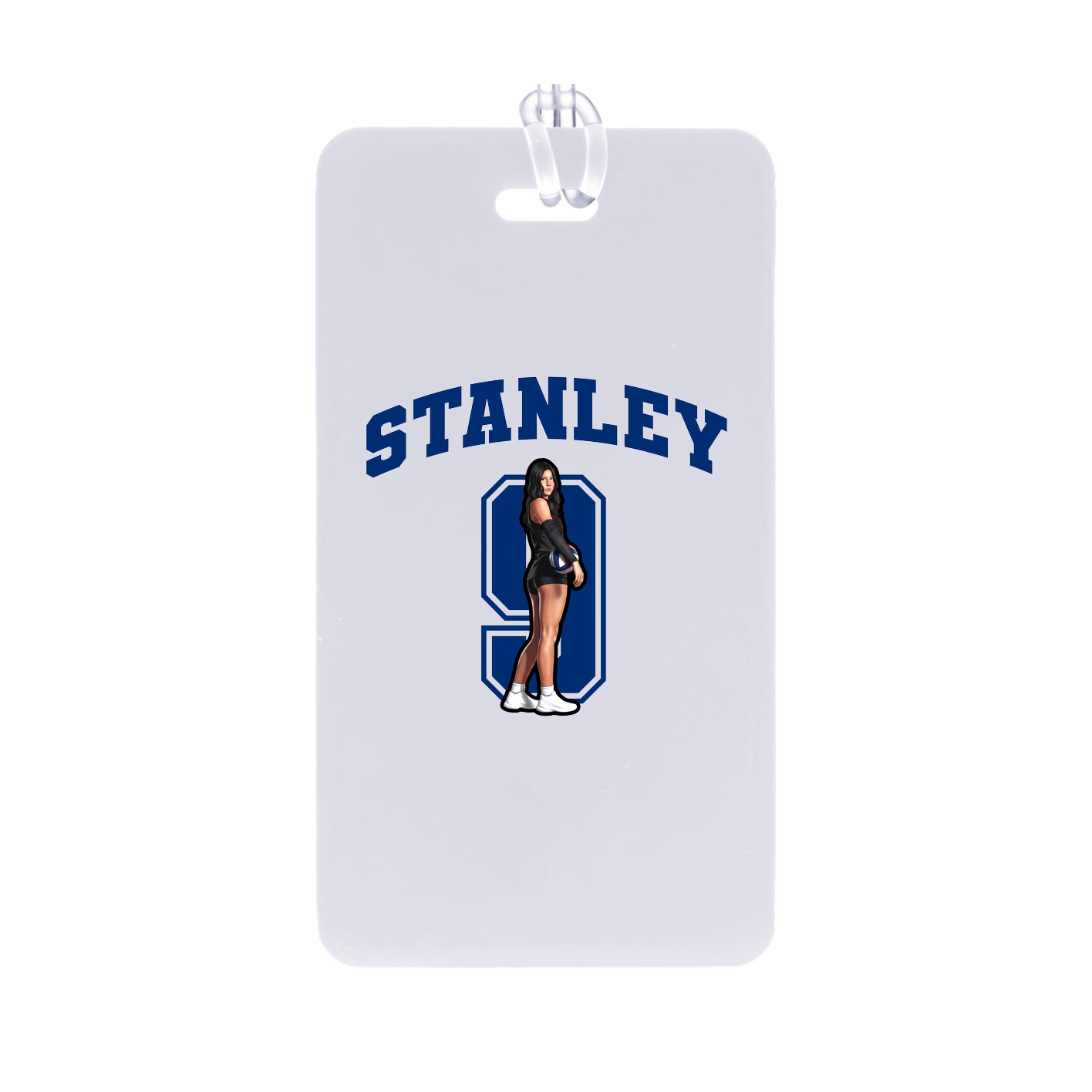 Bag Tag — Number in Classic