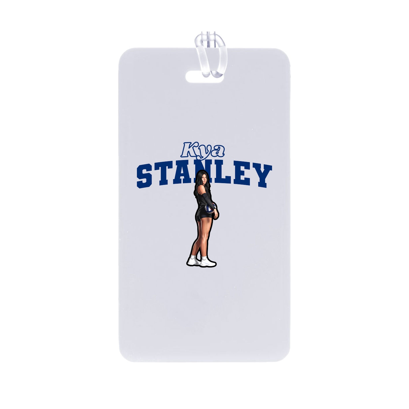 Bag Tag — Name Arch in Classic