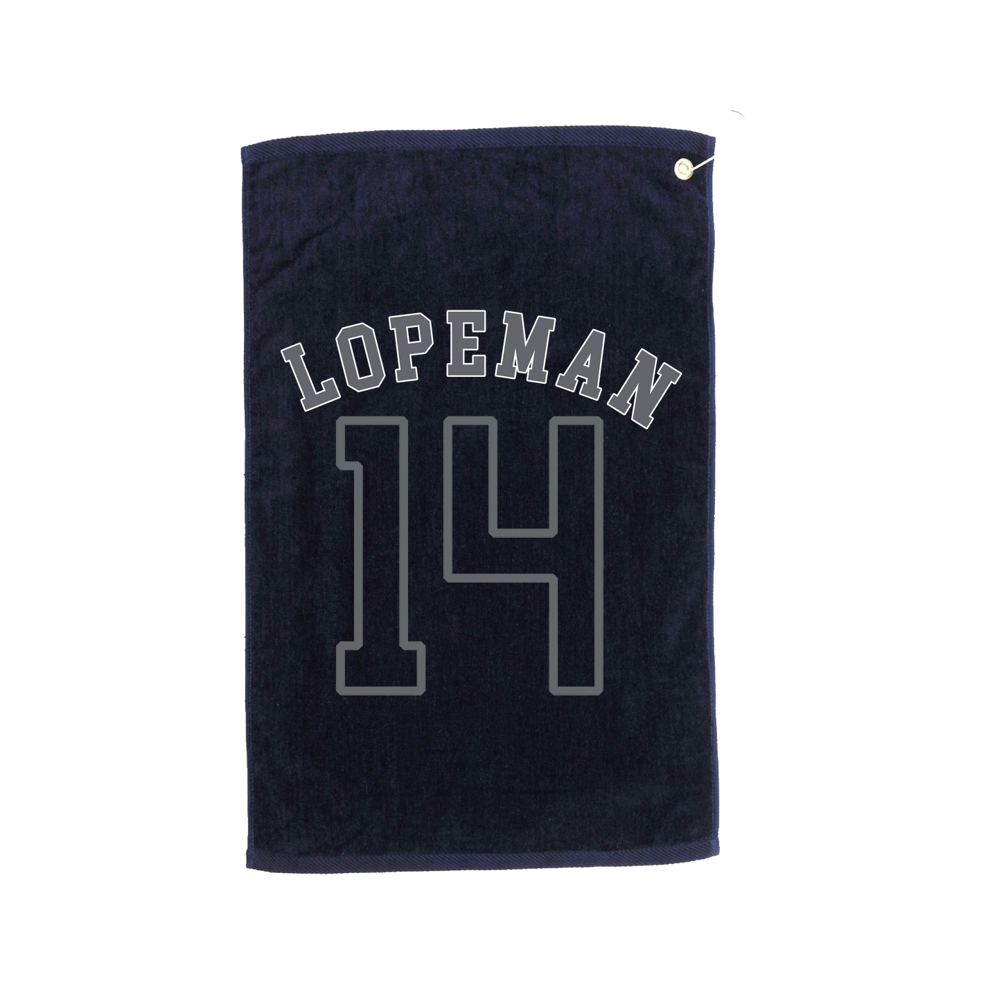 Golf Towel — Shirsey Arch in Navy