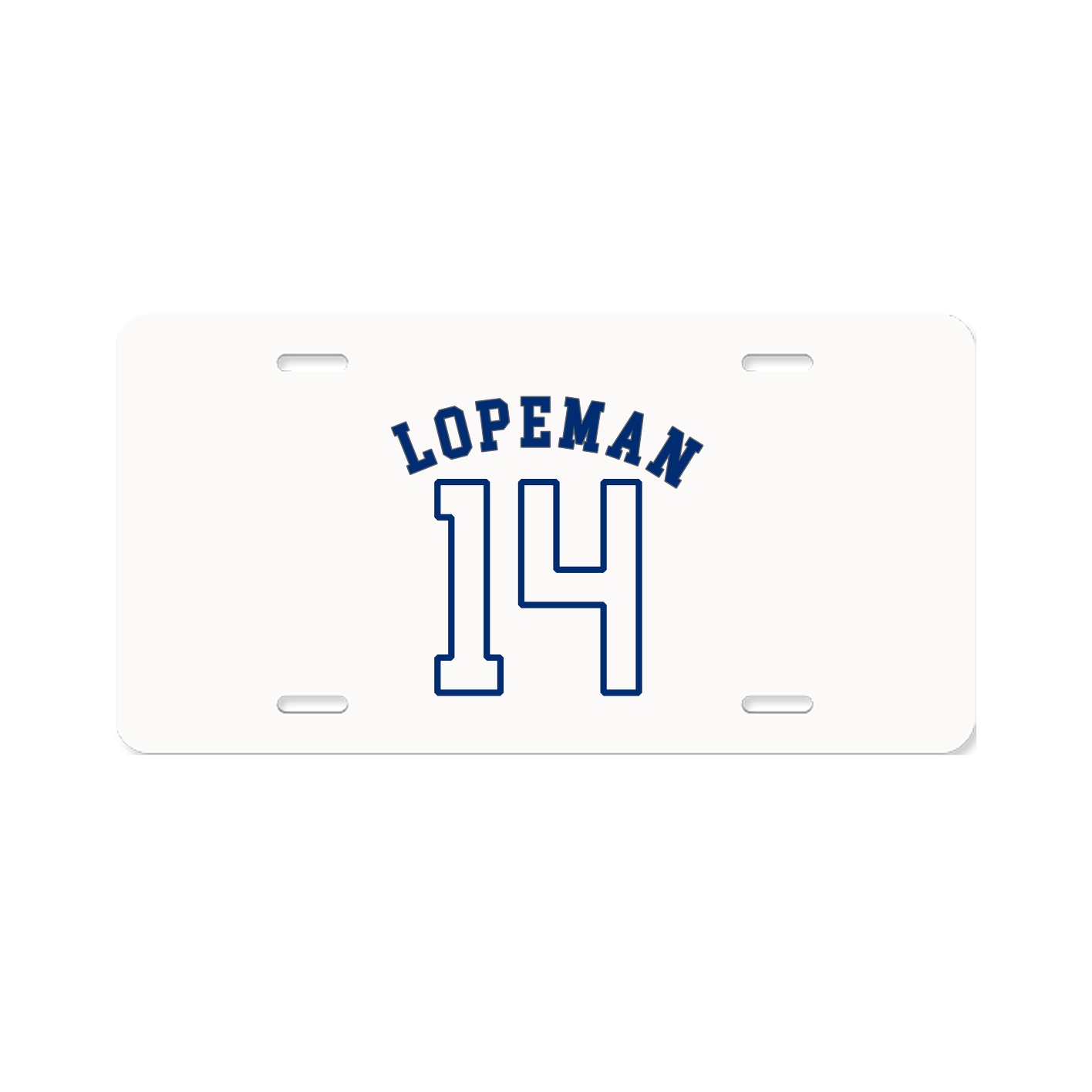 License Plate — Shirsey Arch in Classic