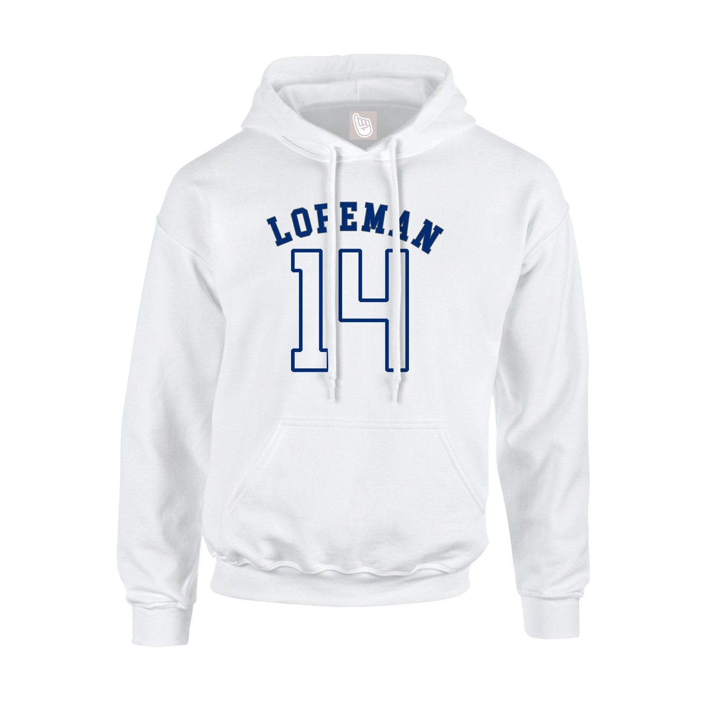 Hoodie — Shirsey Arch in White